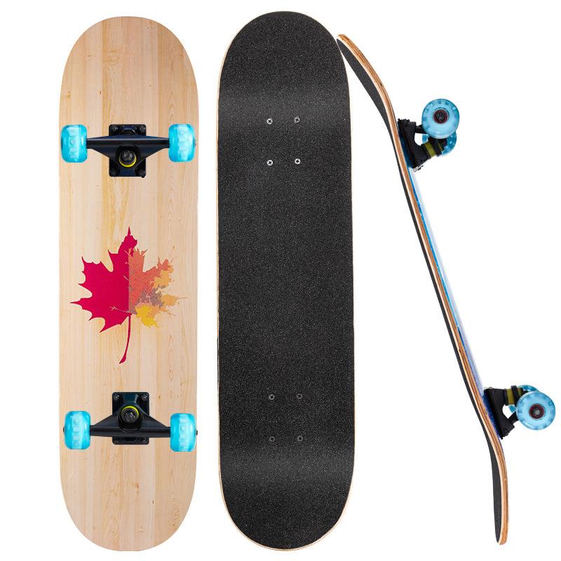 Maple leaves (light)